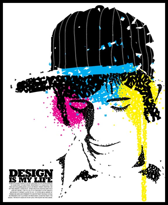 Diseño Gráfico - Retratos Tipográficos